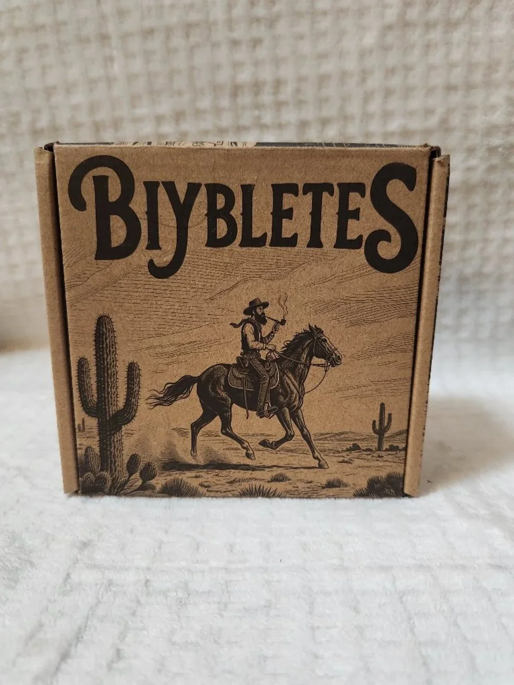 BIYBLETES Horseshoe Belt Buckle Belt Brown 100% Genuine Leather Unisex - 30